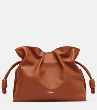 Loewe Clutch Flamenco Medium de piel