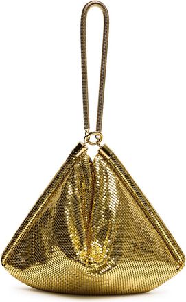 Paco Rabanne Pixel Tube Chainmail Shoulder bag - Gold - One Size