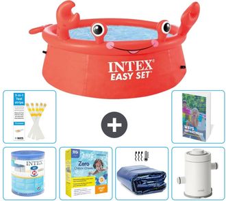 Intex Piscina Easy Set Redonda - Cangrejo - 183x51 Cm - 7-piezas S65