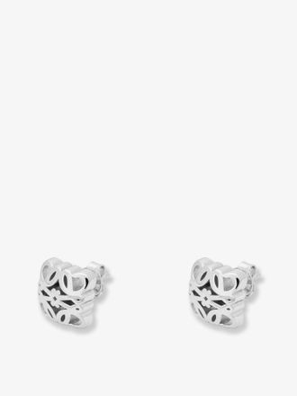 Loewe Orecchini Anagram Bomb&eacute; in argento sterling - LOEWE - gender_Woman