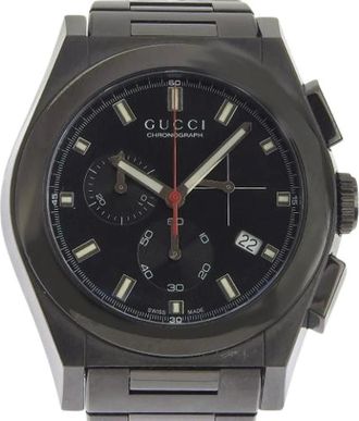 Gucci Pre-owned Watches, male, Black, Size: ONE SIZE Pre-owned Vintage Wristwatch