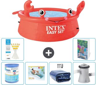 Intex Piscina Easy Set Redonda - Cangrejo - 183x51 Cm - 7-piezas S173