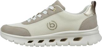Bugatti Fashion Sneakers - Dames - Sneakers - Beige - 40 EU - Leer - Schoenen