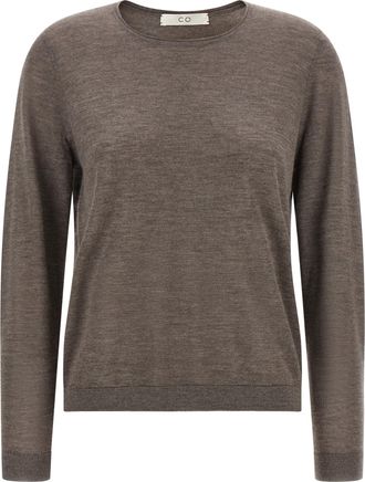 Co Brown Cashmere Womens Cardigan