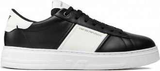 Emporio Armani Zwarte lage sneakers X4X570Xn 010Q475 - Heren - Sneakers - Zwart - 39 EU - Schoenen