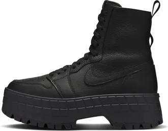 Nike Jordan Womens Air Jordan 1 Brooklyn Boots in Black | FJ5737-001