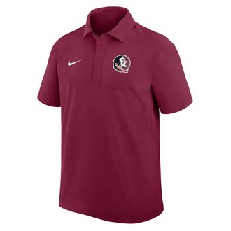 Nike Florida State Nike Mens Dri-FIT College Polo in Red | 03BD69XFTN-QKK
