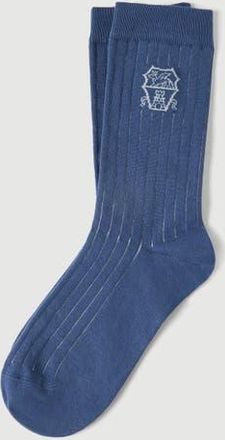 Brunello Cucinelli Cotton socks in Denim at Nordstrom, Size Xx-Large Eu