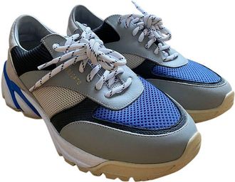 Axel Arigato Blue, White & Grey Tech Runner Sneakers Size 38