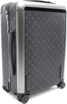 Louis Vuitton Valigia 55 Horizon con motivo Monogram Eclipse anni 2010 - Grigio