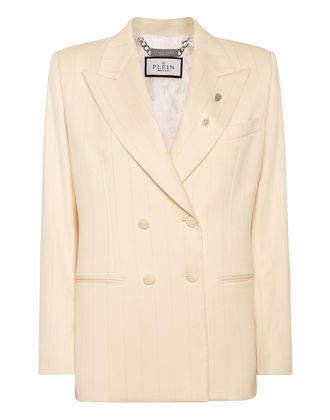 Philipp Plein Gold Fit Blazer Ls