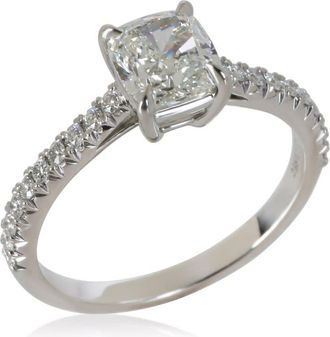 Tiffany & Co. Pre-Owned Tiffany & Co. 1.01 ct Cushion Modified Diamond Novo Engagement Ring