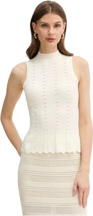 Twinset Donna, Top, Beige, L, new