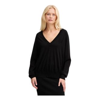 Elisabetta Franchi Dames, Truien, Zwart, Maat: XS Wol