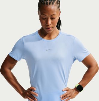 Nike Womens Swift Aero-FIT Short-Sleeve Running Top in Blue | IH8114-468