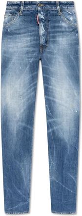 Dsquared2 Jeans - Heren - Slim Fit Jeans - Blauw - M - Katoen - Jeans