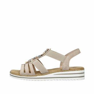 Rieker Dames, Schoenen, Beige, Maat: 40 EU Leer