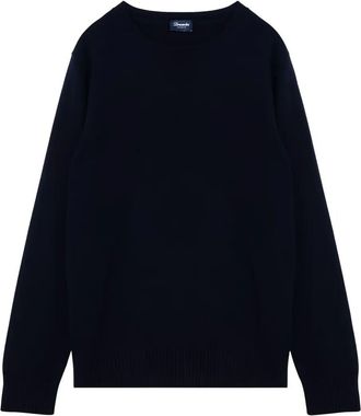 Drumohr Long Sleeve Crew-Neck Sweater