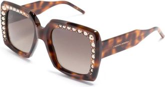 Carolina Herrera Zonnebrillen - Dames - Zonnebrillen - Bruin - ONE Size - Accessoires