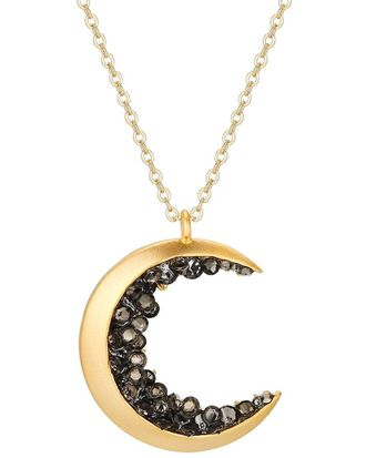 Liv Oliver 18K Plated 2.75 Ct. Tw. Quartz Necklace