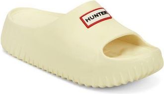 Hunter Faroe Platform Slide Sandal in Yellow at Nordstrom, Size 11