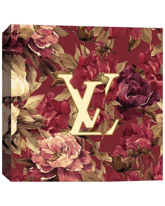 Fairchild Paris William Morris Inspired Louis Vuitton Floral By Kristie Millan Wall Art