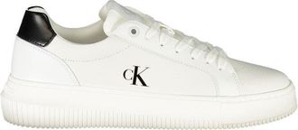 Calvin Klein Bianco Polyurethane Women Womens Sneaker