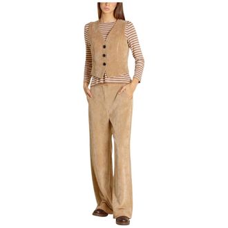Emme Di Marella Emmtirsi - - Trousers - Donna - Beige - S