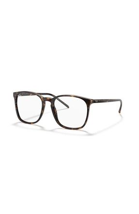 Ray-Ban 54mm Square optical glasses in Tortoise at Nordstrom