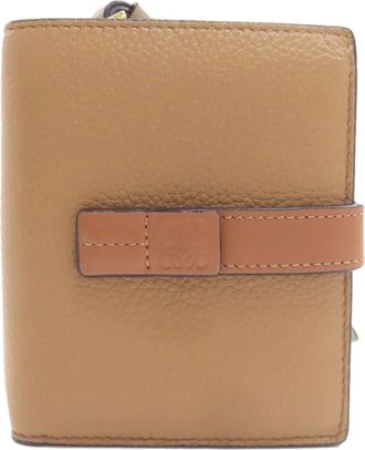 Loewe Brown Leather Wallet (Bi-Fold) (Pre-Owned)