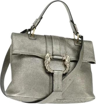 Bulgari Pre-owned Handbags, female, Gray, Size: ONE SIZE Pre-owned Vintage Handbag