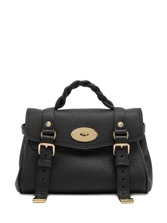 Mulberry mini Alexa leather tote bag - Black