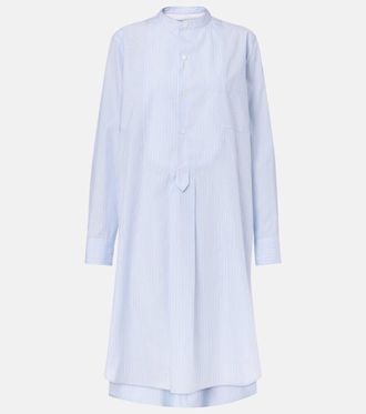 Bottega Veneta Striped cotton shirt dress