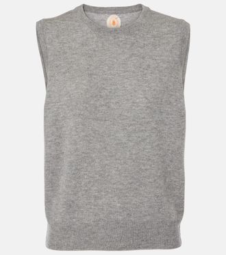 Jardin Des Orangers Cashmere and wool sweater vest