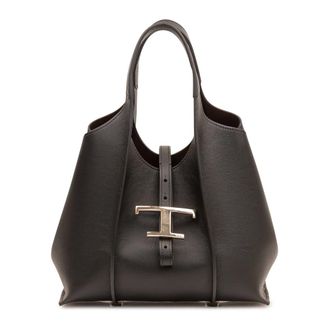 Tod's Dames, Tassen, Zwart, Maat: ONE Size Leer