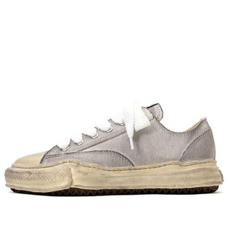 Miharayasuhiro Peterson OG Sole Distressed Canvas Low White A10FW717-WHITE