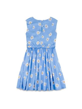 Moschino Fluid Viscose Dress - Blue