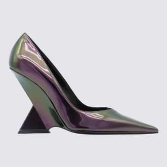 The Attico Holographic Cheope Pumps