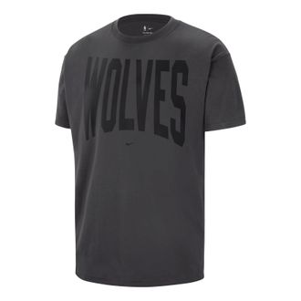 Nike Minnesota Timberwolves Peak Travel T-Shirt Dark Charcoal IU1343-099