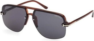 Tom Ford unisex, Accessoires, Bruin, Maat: 63 MM