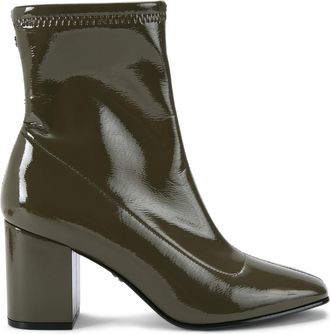 Carvela Womens Strut Ankle Boots - Green - Size UK 7