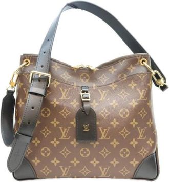 Louis Vuitton Pre-owned Vintage Monogram Shoulder Bag - Dames - Vintage Schoudertas - Bruin - ONE Size - Vintage