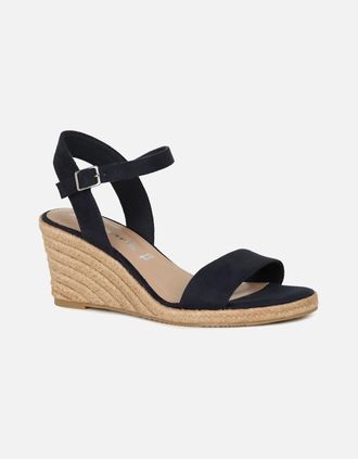 Tamaris Tamaris Womens Sweet Pea Womens Wedge Heel Sandals - Black - Size: 6