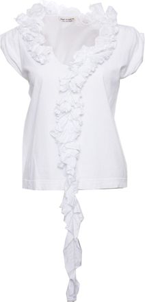 Comme Des Gar&ccedil;ons Comme des Garcons, Vintage white top with rouges