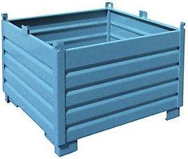 Bauer Recipiente Colector Capacidad 1,0 M&sup3; Azul Luminoso