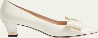 Valentino Garavani Bowow Leather Pumps
