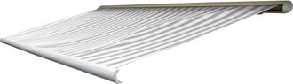 Hhg Funda De Recambio Para Toldo T122, Cofre Completo Funda De Recambio Protecci&oacute;n Solar 4x3m, Acr&iacute;lico Gris-blanco