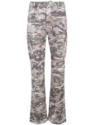 Amiri Cargo M65 con stampa camouflage - Verde