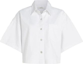 Circle Of Trust Denver Blouse - Dames - Overhemden - Wit - XL - Katoen - Overhemden