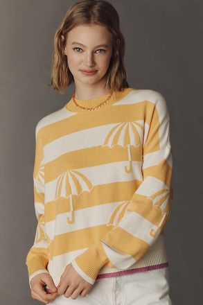 Maeve Long Sleeve Crew Neck Sweater by Maeve